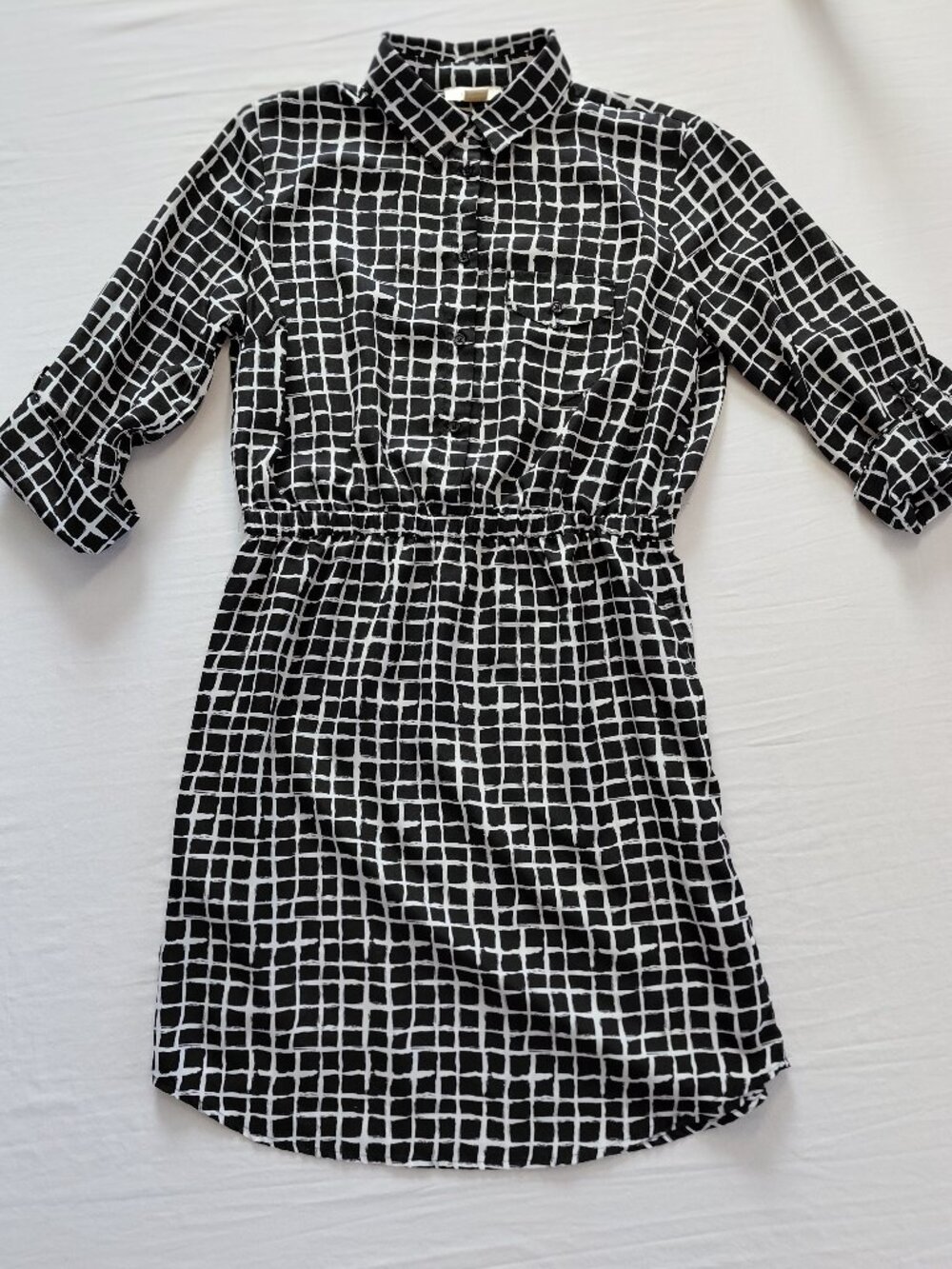 Black & White Loft dress